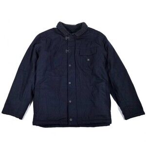 NEW Roark Axeman Sherpa Wool Military Chore Jacket Barn Coat XXL Navy Gorpcore